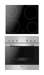 Amica Herdset normal mit 60 cm Glaskeramik Kochfeld EHC12516E f&uuml;r 364,00 Euro