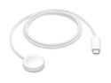 Magnetisches Schnellladegerät auf USB-C Kabel 1 m Ladekabel Apple Watch alle Modelle (Weiß) 