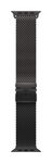 Armband M Watch 44/45/46/49 mm  Milanaise (Titan Schwarz) 
