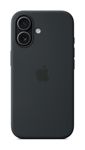 Silikon Case mit MagSafe Cover für iPhone 17 (Schwarz) 