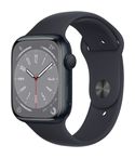 Apple Digital 45 mm Smartwatch Rechteckig IP6X 18 h  Watch Series 8 (Schwarz) f&uuml;r 301,00 Euro