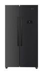 Bauknecht Side-by-Side Kühl-/ Gefrierkombination 347 l / 185 l 200 kWh NoFrost 1770 mm x 910 mm  SBSC90BL (Schwarz) f&uuml;r 889,00 Euro