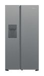 Bauknecht Side-by-Side Kühl-/ Gefrierkombination 375 l / 203 l 269 kWh NoFrost 1790 mm x 910 mm  SBSIWD90 Pearl (Gebürsteter Stahl) f&uuml;r 822,00 Euro