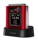 Beafon 4G Smartphone 5,59 cm (2.2 Zoll) Single SIM  Fold 10 (Rot) f&uuml;r 65,46 Euro