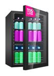 Bomann 115 l / 115 l Tischkühlschrank EEK: E 66 kWh Jahr  KSG7290 (Schwarz) f&uuml;r 289,00 Euro