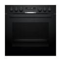 Bosch Herdset groß AutoClean mit 60 cm Induktions Kochfeld HND677LS62 (HEG578BB4 + NVQ645CB6E) f&uuml;r 1.473,00 Euro