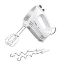 Bosch Handmixer 400 W 4 Stufen (Gebürsteter Stahl, Weiß) MFQ24200 CleverMixx f&uuml;r 44,96 Euro