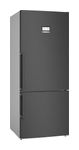 Bosch 406 l / 120 l Kühl-Gefrierkombi freistehend NoFrost 219 kWh Jahr  Serie 6 KGN76AXDR (Schwarz) f&uuml;r 1.085,00 Euro
