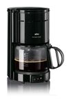 10 Tassen Filterkaffeemaschine  KF47/1 (Schwarz) 