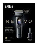 Braun Nass&Trocken Rasierer 60 min Nevo 15010c 7in1 mit Ledertasche f&uuml;r 502,00 Euro