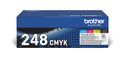 originale Druckerpatronen Schwarz, Cyan, Magenta, Gelb TN-248VAL 