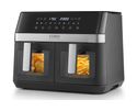 Doppel Heißluftfritteuse 14 l 2200 W  3186 AirFry DuoChef (Schwarz, Silber) 