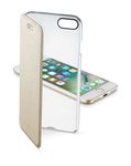 Cellular Line Folio für Apple iPhone 7  Clear Book (Gold, Transparent) f&uuml;r 13,46 Euro