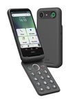 Doro 64 GB 4G Smartphone 11,4 cm (4.5 Zoll) 2,0 GHz Android 13 MP Einzelne Kamera Kamera Dual Sim WiFi 5  Aurora A20 (Graphit) f&uuml;r 252,96 Euro