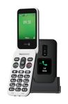 Doro 4G Smartphone 7,11 cm (2.8 Zoll) 0,3 MP Single SIM  Leva E30 (Schwarz, Weiß) f&uuml;r 82,96 Euro