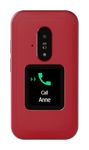 Doro 4G Smartphone 7,11 cm (2.8 Zoll) 0,3 MP Single SIM  Leva E30 (Rot, Weiß) f&uuml;r 85,46 Euro
