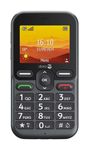 Doro 4G Smartphone 6,1 cm (2.4 Zoll 2 MP Single SIM  Leva L10 (Schwarz) f&uuml;r 82,96 Euro