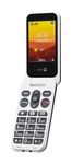 Doro 4G Smartphone 7,11 cm (2.8 Zoll) 2 MP Single SIM  Leva L20 (Schwarz, Weiß) f&uuml;r 100,96 Euro