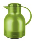  505763 SAMBA Quick Press Isolierkanne 1,0l Glas-Isolierkolben (Grün) 