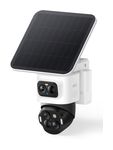 Eufy 3840 x 2160 Pixel IP-Sicherheitskamera IP65 Innen & Außen Nachtsicht  SoloCam S4 (Schwarz, Weiß) f&uuml;r 336,00 Euro