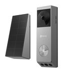 EZVIZ Wlan  EP3X Pro Battery Doorbell Kit (Silber) f&uuml;r 101,96 Euro