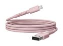 Stecker Rundkabel Lightning auf USB A 2 m  2ULC201PP (Pink) 