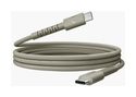 Stecker Rundkabel USB C auf USB C bis 100 W 2 m  FlexWave (Grün) 