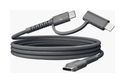 Stecker Lightning auf USB C 2 m  FlexWave (Schwarz) 