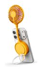 Handventilator  Magnetic Fan (Orange) 