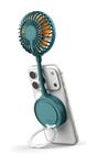 Handventilator  Magnetic Fan (Aqua-Farbe) 