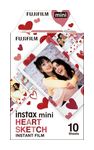 instax MINI Heart Sketch 