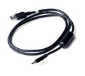 Stecker USB A auf Mini-USB B 1 m  010-10723-01 (Schwarz) 