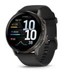 Garmin Digital 45 mm Smartwatch Rund 600 h  Venu 4 (Schwarz) f&uuml;r 442,00 Euro