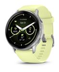 Garmin 45 mm Smartwatch Rund 600 h  Venu 4 (Silber) f&uuml;r 450,00 Euro