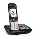 Gigaset Analoges/DECT-Telefon  Easy 500A (Schwarz, Silber) f&uuml;r 74,46 Euro