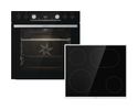Gorenje Herdset maxi AutoClean Ecoclean mit 60 cm Glaskeramik Kochfeld Black Set 4 (BCX6737E05BG + ECD634X) f&uuml;r 500,00 Euro