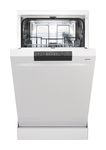 Gorenje Kompakt Geschirrspüler freistehend Leise 9 Maßgedecke aquaStop Funktion GS520E15W f&uuml;r 373,00 Euro