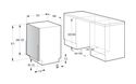 Gorenje 45 cm Geschirrspüler vollintegriert (ohne Front) Leise 11 Maßgedecke aquaStop Funktion Restwärme GV561D10 f&uuml;r 406,00 Euro