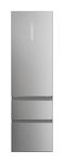 Haier 289 l / 125 l Kühl-Gefrierkombi freistehend NoFrost 120 kWh Jahr  HTW7620ANMG (Edelstahl) f&uuml;r 1.024,00 Euro