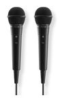 Hama Kabelgebunden  046002 Karaoke Kabelgebunden Karaoke-Mikrofon 3,5 mm (1/8")  Schwarz (Schwarz) f&uuml;r 29,96 Euro