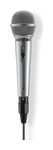 Hama Kabelgebunden  046004 Jam Star Kabelgebunden Karaoke-Mikrofon 3,5 mm (1/8")  Silber (Silber) f&uuml;r 19,96 Euro