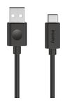 0,48 Gbit/s Stecker USB A auf USB C bis 60 W 1,2 m  086447 (Schwarz) 