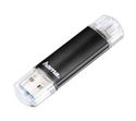 USB Type-A / Micro-USB Stick 64 GB  124000 Laeta Twin (Schwarz) 