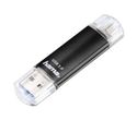USB Type-A / Micro-USB Stick 128 GB  124001 Laeta Twin (Schwarz) 