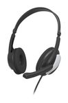 Ohraufliegender Kopfhörer Kabelgebunden  139931 HS-P100 V2 (Schwarz, Silber) 