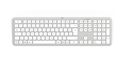 Hama Heimbüro Tastatur RF Wireless + Bluetooth 2.4 GHz  173064 WK-550 (Grau, Weiß) f&uuml;r 45,46 Euro