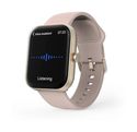 Hama 47 mm Smartwatch Rechteckig IP68  178615 5000 (Rosegold) f&uuml;r 55,96 Euro