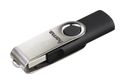 USB Typ-A Stick 8 GB  181059 Rotate (Schwarz, Silber) 