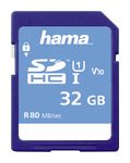 Hama SDHC Speicherkarte 32 GB Class 1 (U1) Klasse 10 181095 f&uuml;r 18,46 Euro