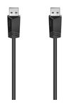 0,48 Gbit/s Stecker USB A auf USB A 1,5 m  200601 (Schwarz) 